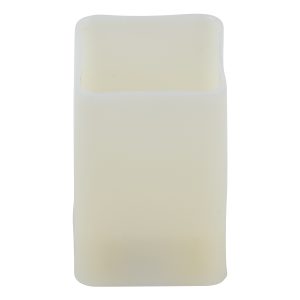 CANDLE 79539 ΣΕΤ 12 x Διακοσμητικά Realistic Κεράκια με LED Εφέ Κινούμενης Φλόγας – Μπαταρίας 12 x CR2032 Θερμό Λευκό 2700K Μπεζ L3.7 x W3.7 x H5.5cm
