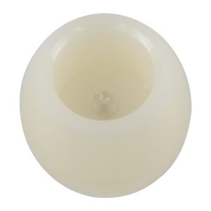 CANDLE 79548 ΣΕΤ 2 x Διακοσμητικά Realistic Κεράκια με LED Εφέ Κινούμενης Φλόγας – Μπαταρίας 2 x CR2032 Μπλε Μπεζ D6 x H5cm
