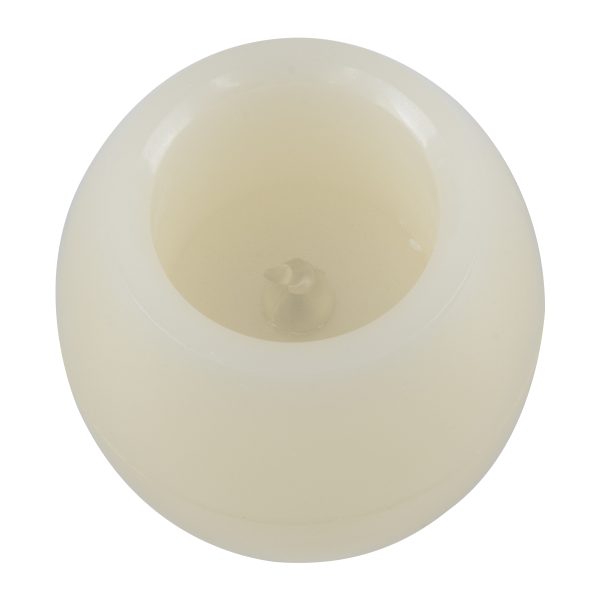 CANDLE 79548 ΣΕΤ 2 x Διακοσμητικά Realistic Κεράκια με LED Εφέ Κινούμενης Φλόγας - Μπαταρίας 2 x CR2032 Μπλε Μπεζ D6 x H5cm - Image 2