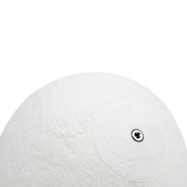 MOON 79620 Επιτραπέζιο Φωτιστικό Πορτατίφ LED 6W 360lm 360° DC 5V IP20 RGBW Dimmable Λευκό Πλαστικό με Μπεζ Ξύλο - Μ20 x Π20 x Υ25cm - 2 Xρόνια Εγγύηση - Image 3
