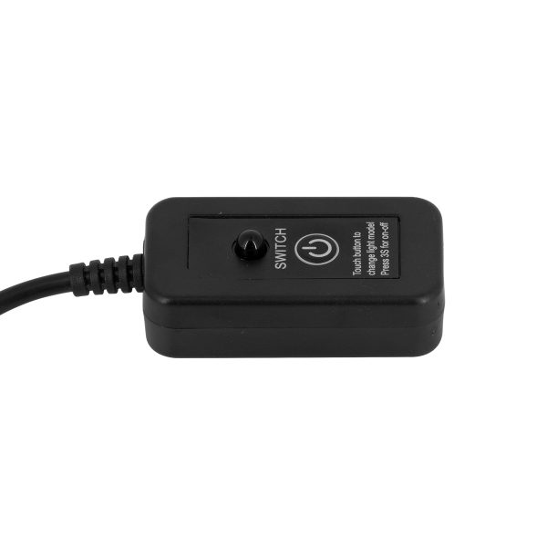 79670 Φωτιστικό Ενυδρείου 18cm LED 2W 180° AC 230V Αδιάβροχο IP68 με Ασύρματο Χειριστήριο IR Πολύχρωμο RGB - Image 5
