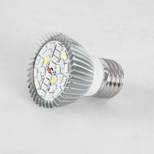 79691 Σποτ LED E27 MR16 28W 300lm 120° AC 220-240V IP20 Grow Light Full Spectrum – LED Σποτ Ανάπτυξης Φυτών για Κάλυψη Επιφάνειας 0.6m x 0.6m Πλήρους Φάσματος Φ5 x Υ6cm – Μωβ, Μπλε & Κόκκινο – 2 Χρόνια Εγγύηση