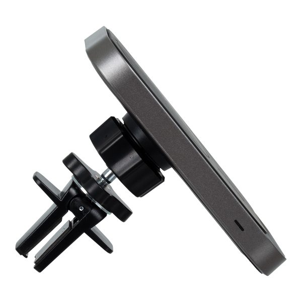 79695 Μαγνητική Βάση Κινητού Αυτοκινήτου Max 15W USB σε USB Type-C με Κλιπ στον Αεραγωγό - Ασύρματη Φόρτιση MagSafe QuickCharge 3.0 - Image 3