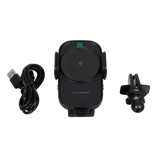 79696 Μαγνητική Βάση Κινητού Αυτοκινήτου Smart Chip Max 15W USB σε USB Type-C με Κλιπ στον Αεραγωγό - Ασύρματη Φόρτιση και Υποστήριξη προσαρμογής για Διαφορετικά Κινητά Τηλέφωνα MagSafe QuickCharge 3.0 - Image 5