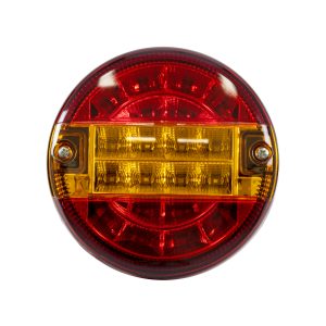 79926 Φανάρι Universal για Τρέιλερ LED 10W – DC 12V – Κόκκινο – Πορτοκαλί – Αδιάβροχο IP66 – Φ13.5 x Υ5.5cm – 2 Χρόνια Εγγύηση