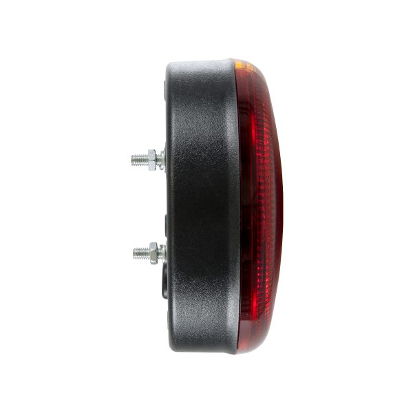 79926 Φανάρι Universal για Τρέιλερ LED 10W - DC 12V - Κόκκινο - Πορτοκαλί - Αδιάβροχο IP66 - Φ13.5 x Υ5.5cm - 2 Χρόνια Εγγύηση - Image 4