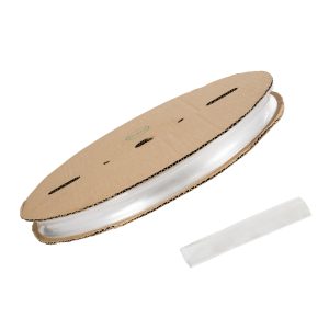79968 Θερμοσυστελλόμενο – Μακαρόνι Φ20mm/10mm – Ρολό Μήκους 100m Στεγανοποίησης για Όλες τις Neon Flex LED DC 24V & DC 230V Αδιάβροχο IP65 Φ43 x Υ4.5cm – Διάφανο