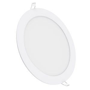 60189 Χωνευτό LED Panel Φ22cm 20W 2120lm 120° AC 220-240V IP20 Φ22.2 x Υ1.9cm Φυσικό Λευκό 4500K – 3 Years Warranty