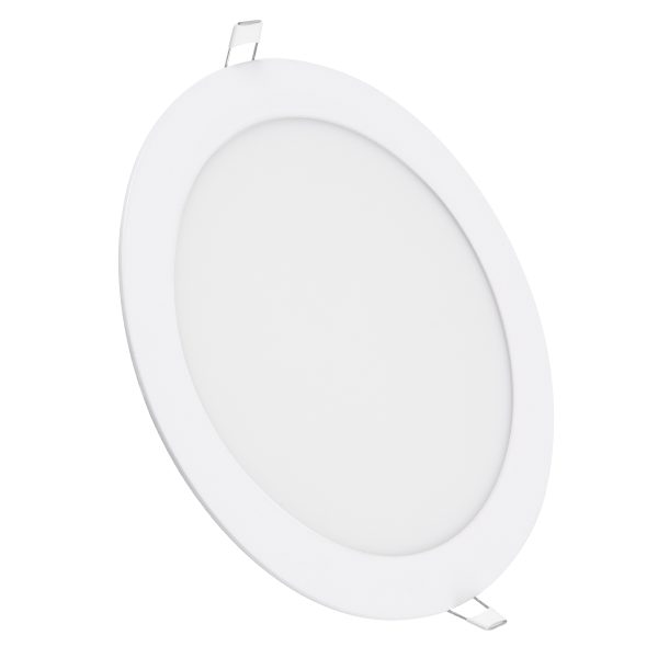 60189 Χωνευτό LED Panel Φ22cm 20W 2120lm 120° AC 220-240V IP20 Φ22.2 x Υ1.9cm Φυσικό Λευκό 4500K - 3 Years Warranty