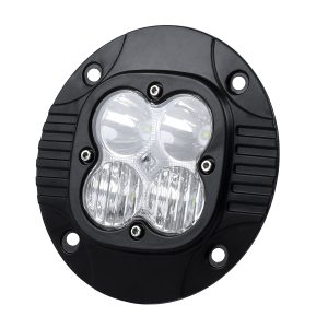 85444 PRO Series Χωνευτός Προβολέας Εργασίας – Φώτα Ημέρας – Working Light – DRL για Αυτοκίνητα & Φορτηγά LED CREE XBD 20W 2000lm DC 10-30V Αδιάβροχο IP65 Ψυχρό Λευκό 6000K & RGB