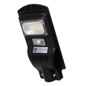 71550 Αυτόνομο Ηλιακό Φωτιστικό Δρόμου Street Light LED SMD 50W 4000lm με Ενσωματωμένη Μπαταρία Li-ion 4500mAh – Φωτοβολταϊκό Πάνελ με Αισθητήρα Ημέρας-Νύχτας PIR Αισθητήρα Κίνησης Αδιάβροχο IP65 Ψυχρό Λευκό 6000K