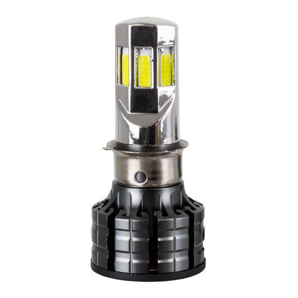81661 H4/HS1 KIT Βασικού Φωτισμού Μοτοσυκλέτας 2nd Generation Can-Bus Series LED CREE CXB COB 60W 6000lm DC 8-80V Αδιάβροχο IP67 Ψυχρό Λευκό 8000K - Image 2