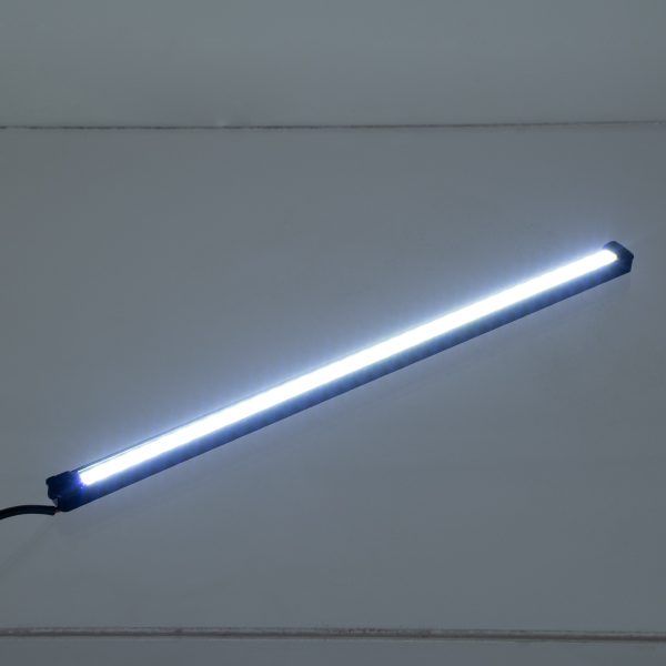 81721 Σετ 2 Μπάρες Αλουμινίου DRL LED CREE COB 6W 600lm 120° DC 12V Αδιάβροχες IP65 Ψυχρό Λευκό 6000K - Image 5
