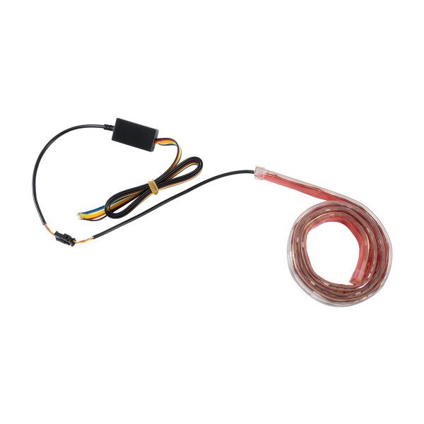 81732 Car Backlit LED Strip Εύκαμπτη Ταινία 100cm Σήμανσης DRL Αυτοκινήτου 5 Προγραμμάτα Φωτισμού LED SMD 5050 7.6W DC 9-30V Αδιάβροχη IP65 RGB - 2 Χρόνια Εγγύηση - Image 3