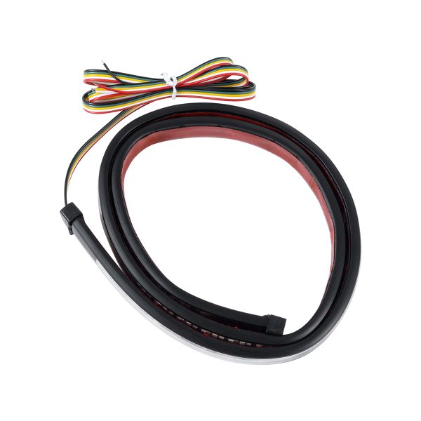 81734 Car Backlit LED Strip Εύκαμπτη Ταινία 100cm Σήμανσης DRL Αυτοκινήτου 3 Προγραμμάτα Φωτισμού LED SMD 5050 12W DC 9-30V Αδιάβροχη IP65 Πορτοκαλί - Κόκκινο - 2 Χρόνια Εγγύηση - Image 3