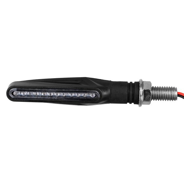 81753 ΣΕΤ 2 x Φλάς Μοτοσυκλέτας Universal Line LED SMD 5050 5W DC 12V Πορτοκαλί Αδιάβροχα IP65 - Image 2