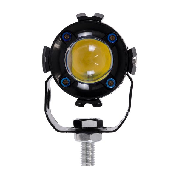 82236 Ζευγάρι 2 x Προβολάκια Μοτοσυκλέτας TRANSFORMER 60W 6000lm 10° DC 12-80V Αδιάβροχα IP67 Κίτρινο & Ψυχρό Λευκό 6000K - Image 3