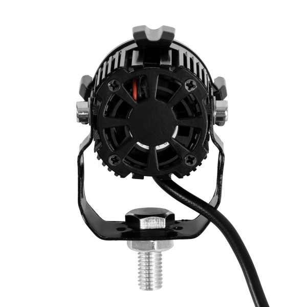 82236 Ζευγάρι 2 x Προβολάκια Μοτοσυκλέτας TRANSFORMER 60W 6000lm 10° DC 12-80V Αδιάβροχα IP67 Κίτρινο & Ψυχρό Λευκό 6000K - Image 5