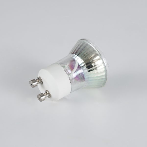 76009 Σποτ LED GU10 MR11 4W 300lm 120° AC 85-265V με Λευκό Γαλακτερό Γυαλί Κόκκινο - 2 Χρόνια Εγγύηση - Image 3