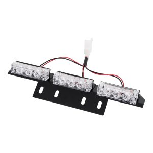 85017 PRO Series ΣΕΤ 4 x 3 Μπάρες Σήμανσης Οχήματος Οδικής Βοήθειας για Αυτοκίνητα & Φορτηγά 3 Προγραμμάτων Φωτισμού STROBE LED HIGH POWER 36W DC 10-30V Αδιάβροχο IP65 Κόκκινο & Μπλε-  Μ18 x Π4.5 x Υ3cm – 2 Χρόνια Εγγύηση