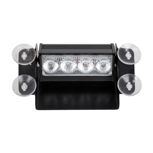 85103 PRO Series Μπάρα Σήμανσης με Βεντούζες Στήριξης για Παρμπρίζ Οχήματος Οδικής Βοήθείας για Αυτοκίνητα & Φορτηγά 9 Προγραμμάτων Φωτισμού STROBE LED SMD 4W DC 10-30V IP20 Πορτοκαλί - Image 3