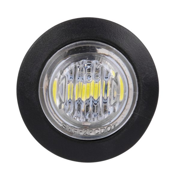 85307 Πακέτο 50 Τεμάχια Φώτα Όγκου για Φορτηγά BULLET PIN LED SMD 5730 1W / Τεμ. 100lm DC 24V Αδιάβροχα IP65 Ψυχρό Λευκό 6000K - Image 3