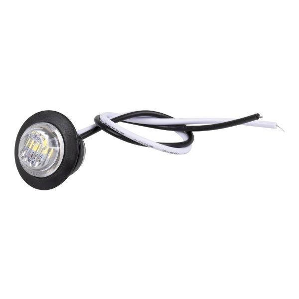 85307 Πακέτο 50 Τεμάχια Φώτα Όγκου για Φορτηγά BULLET PIN LED SMD 5730 1W / Τεμ. 100lm DC 24V Αδιάβροχα IP65 Ψυχρό Λευκό 6000K - Image 4