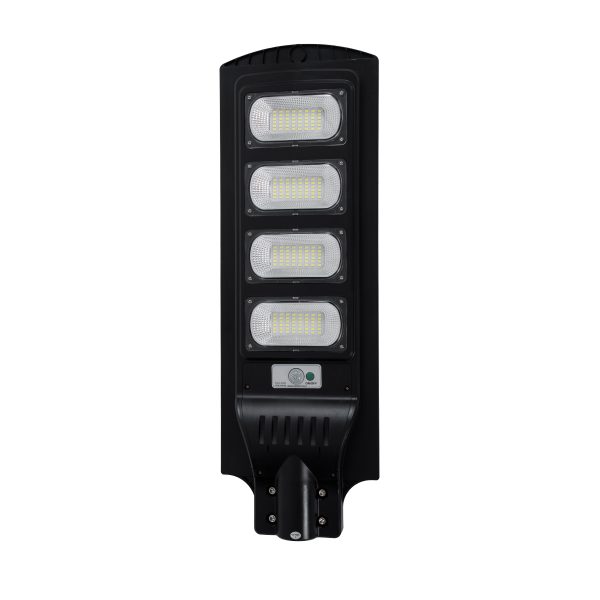 STREETA 85344 Professional LED Solar Street Light Αυτόνομο Ηλιακό Φωτιστικό Δρόμου 120W 1200lm 192 x LED SMD 5730 με Ενσωματωμένο Φωτοβολταϊκό Panel 6V 15W & Επαναφορτιζόμενη Μπαταρία Li-ion 3.2V 15000mAh με Αισθητήρα Ημέρας-Νύχτας & PIR Αισθητήρα - Image 2