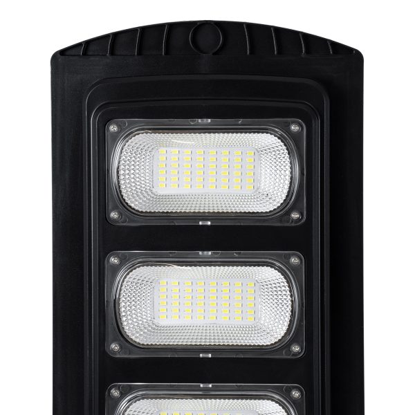 STREETA 85344 Professional LED Solar Street Light Αυτόνομο Ηλιακό Φωτιστικό Δρόμου 120W 1200lm 192 x LED SMD 5730 με Ενσωματωμένο Φωτοβολταϊκό Panel 6V 15W & Επαναφορτιζόμενη Μπαταρία Li-ion 3.2V 15000mAh με Αισθητήρα Ημέρας-Νύχτας & PIR Αισθητήρα - Image 5