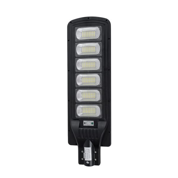 STREETA 85346 Professional LED Solar Street Light Αυτόνομο Ηλιακό Φωτιστικό Δρόμου 180W 1800lm 288 x LED SMD 5730 με Ενσωματωμένο Φωτοβολταϊκό Panel 6V 20W & Επαναφορτιζόμενη Μπαταρία Li-ion 3.2V 30000mAh με Αισθητήρα Ημέρας-Νύχτας & PIR Αισθητήρα - Image 2