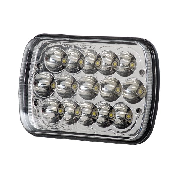 85421 Φανάρι JEEP WRANGLER Βασικού Φωτισμού H4 H/L LED CREE CXB COB 45W 4500lm DC 9-80V Αδιάβροχο IP67 Ψυχρό Λευκό 6000K Μ17 x Π11 x Υ5.5cm - Image 2