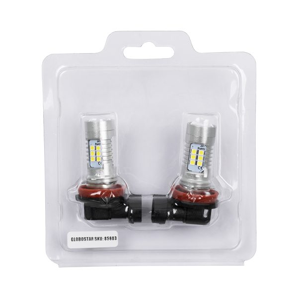 85603 H11 JHY Line KIT Βασικού Φωτισμού Αυτοκινήτου & Μοτοσυκλέτας 2nd Generation Can-Bus Series LED SMD 3030 80W 8000lm DC 12V Αδιάβροχο IP65 Ψυχρό Λευκό 6000K - Image 2