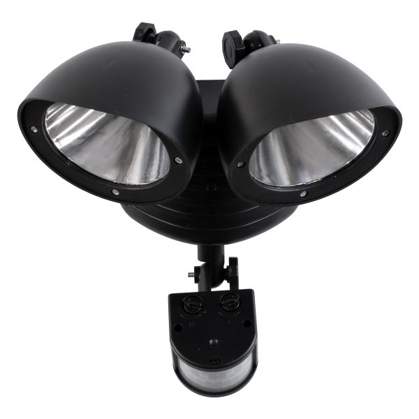 85712 Μαύρο Αυτόνομο Ηλιακό Φωτιστικό LED SMD 10W 150lm με Ενσωματωμένη Μπαταρία 1200mAh - Φωτοβολταϊκό Πάνελ με Αισθητήρα Ημέρας-Νύχτας και PIR Αισθητήρα Κίνησης Αδιάβροχο IP54 Ψυχρό Λευκό 6000K - Image 3