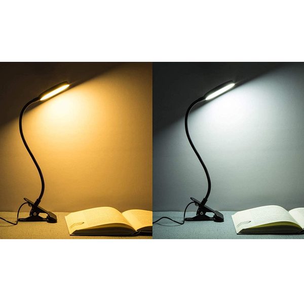RING 85823 Επιτραπέζιο Φωτιστικό Πορτατίφ LED 5W 500lm 180° DC 5V IP20 CCT Θερμό Λευκό 2700K - Φυσικό Λευκό 4500K - Ψυχρό Λευκό 6000K Dimmable Μαύρο Αλουμίνιο - Μ6 x Π6 x Υ2cm - 2 Xρόνια Εγγύηση - Image 3