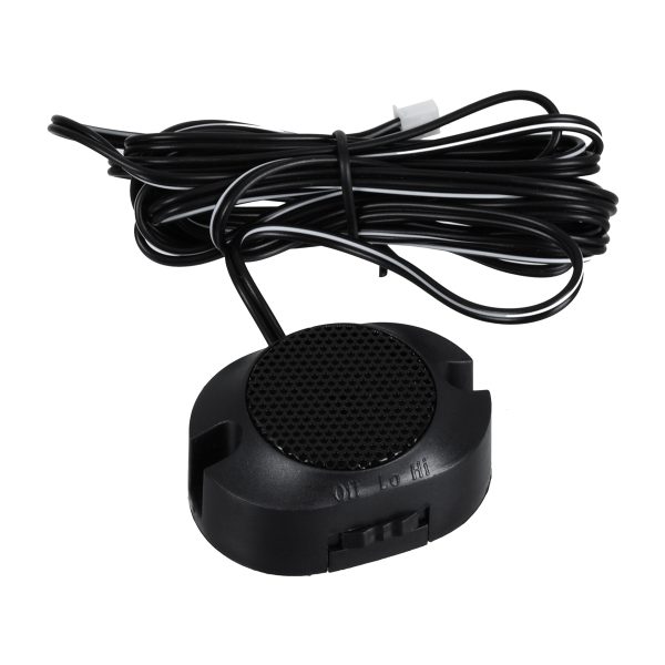 86000 Σύστημα Παρκαρίσματος Parktronic DC 12V με 4 Μαύρους Αισθητήρες και Ηχείο (Buzzer) - Image 5