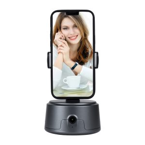 86005 Following Face Auto Tracking Live Steaming Mobile Stand – Βάση Κινητού με Ανιχνευτή Κίνησης & Βάση για Τρίποδο – Μαύρο