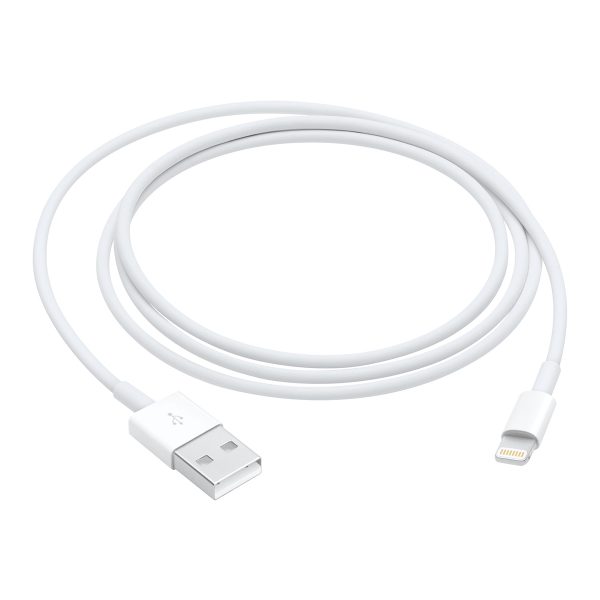 86090 Καλώδιο Φόρτισης Fast Charging Data iPhone 1M από Regular USB 2.0 σε 8 Pin Lightning Λευκό - Image 2