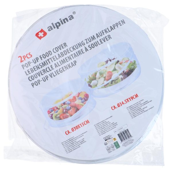 Κάλυμμα Τροφίμων Pop Up 2Τμχ ALPINA - Image 3