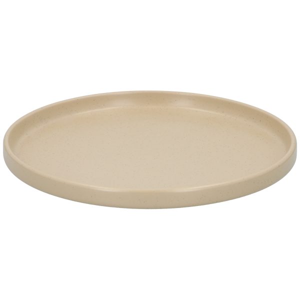 Πιάτο Δείπνου Stoneware Φ26.5cm Μπεζ
