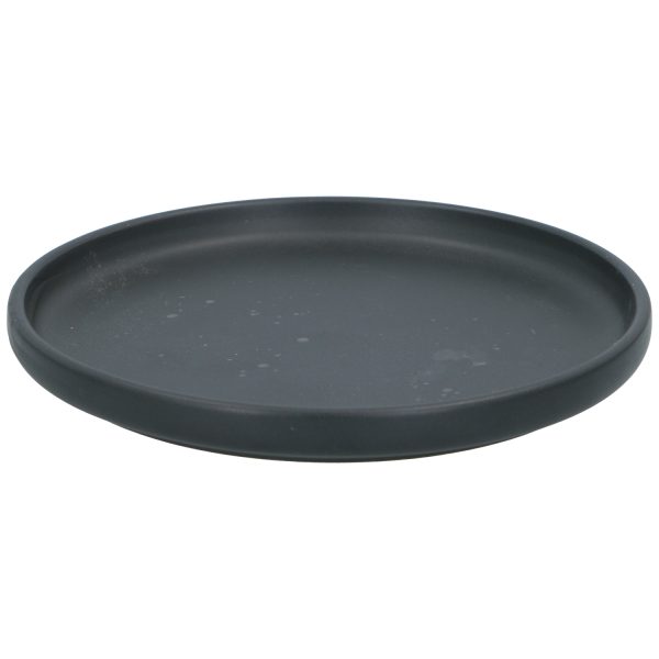 Πιάτο Πρωινού Stoneware Φ20cm Μαύρο