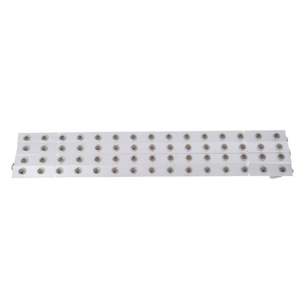 90119 4 x Digital Pixel Addressable Facade Aluminum Bars - 4 x Ψηφιακές Μπάρες Αλουμινίου Πρόσοψης Κτιρίων LED SMD 3535 45W 60LED 60PIXEL SPI/TTL Protocol IC UCS512B 2700lm 120° DC 12V IP67 RGB - Ασημί Σώμα - Μ400 x Π4.5 x Υ3.6cm - 4 Μπάρες - Image 3