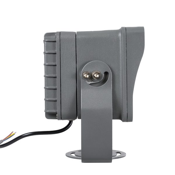FLOOD-XENA 90127 Προβολέας Σποτ Wall Washer LED 24W 2520lm 10° AC 220-240V Αδιάβροχο IP65 Πορτοκαλί 2200K - Γκρι Ανθρακί - Μ18 x Π13.5 x Υ18cm - 3 Χρόνια Εγγύηση - Image 3
