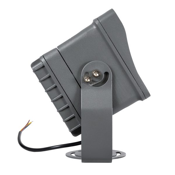 FLOOD-XENA 90127 Προβολέας Σποτ Wall Washer LED 24W 2520lm 10° AC 220-240V Αδιάβροχο IP65 Πορτοκαλί 2200K - Γκρι Ανθρακί - Μ18 x Π13.5 x Υ18cm - 3 Χρόνια Εγγύηση - Image 4