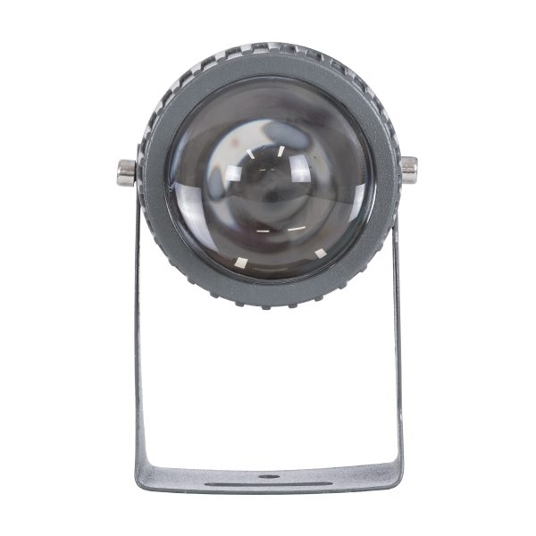 SPOT-FENIA 90137 Σποτ Φωτισμου Wall Washer LED 10W 1000lm 5° DC 24V DMX512 Αδιάβροχο IP65 D7 x H12cm RGB - Γκρι Ανθρακί - 3 Years Warranty - Image 4