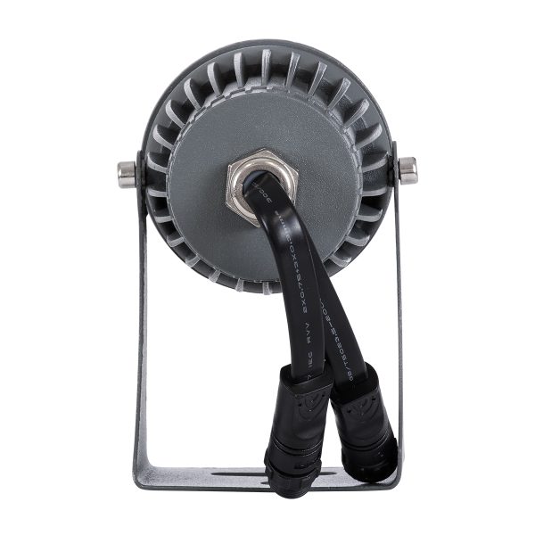 SPOT-FENIA 90137 Σποτ Φωτισμου Wall Washer LED 10W 1000lm 5° DC 24V DMX512 Αδιάβροχο IP65 D7 x H12cm RGB - Γκρι Ανθρακί - 3 Years Warranty - Image 5