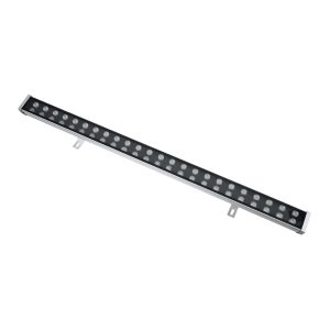 WASHER-NASIA 90159 Μπάρα Φωτισμού Wall Washer LED 48W 4560lm 15° DC 24V Αδιάβροχο IP67 Μ100 x Π6.5 x Υ6.6cm Φυσικό Λευκό 4000K – Γκρι Ανθρακί – 3 Χρόνια Εγγύηση