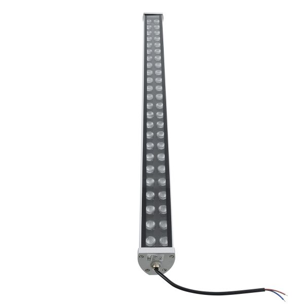 WASHER-NASIA 90159 Μπάρα Φωτισμού Wall Washer LED 48W 4560lm 15° DC 24V Αδιάβροχο IP67 Μ100 x Π6.5 x Υ6.6cm Φυσικό Λευκό 4000K - Γκρι Ανθρακί - 3 Χρόνια Εγγύηση - Image 2
