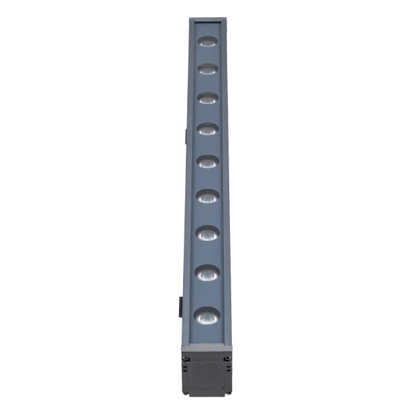WASHER-NAIA 90174 Μπάρα Φωτισμού Wall Washer LED 9W 1080lm 30° DC 24V Αδιάβροχο IP65 Ψυχρό Λευκό 6000K Dimmable - Γκρι Ανθρακί - Μ50 x Π4 x Υ5cm - 3 Χρόνια Εγγύηση - Image 3