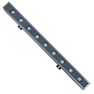 WASHER-NAIA 90175 Μπάρα Φωτισμού Wall Washer LED 9W 900lm 30° DC 24V Αδιάβροχο IP65 Μπλε Dimmable – Γκρι Ανθρακί – Μ50 x Π4 x Υ5cm – 3 Χρόνια Εγγύηση