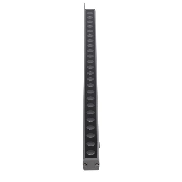 WASHER-FAIA 90188 Μπάρα Φωτισμού Wall Washer με Αντιθαμβωτική Γρίλια LED 24W 2400lm 15° DC 24V Αδιάβροχο IP65 Ψυχρό Λευκό 6000K Dimmable - Ασημί - Μ100 x Π4 x Υ5.5cm - 3 Χρόνια Εγγύηση - Image 3